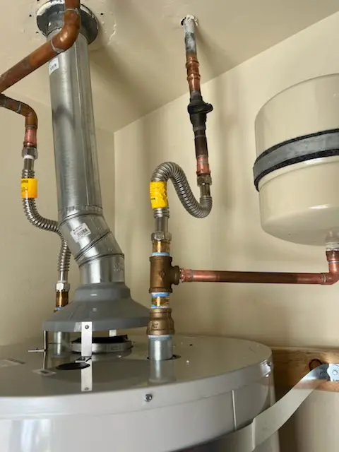 Water heater installation and plumbing repair in Benharts